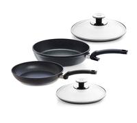 Juego de sartenes Fissler Adamant® Comfort de 28 cm y 24 cm, con tapas Fissler a juego