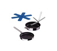 Juego de sartenes joseph joseph space steel de 2 piezas, acero inoxida