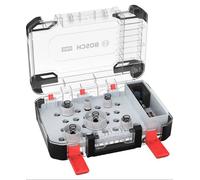 Bosch 8x Set de sierras de corona PRO Sheet Metal Power Change Plus (para Láminas de acero inoxidable, Láminas de acero, Ø 20, 25, 32, 38, 51, 64 mm, Professional Accesorios Taladro)
