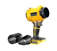 Juego de soplador inalámbrico Speed de 40000 RPM, adecuado con baterías de 21 V, incluye 2 boquillas, ergonómico, soplador inalámbrico de grado industrial