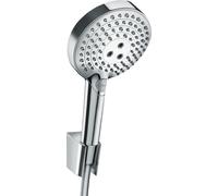 Juego de soportes de ducha Raindance Select S de mano 120 3jet PowderRain con ducha de 125 cm, cromado, 27669000