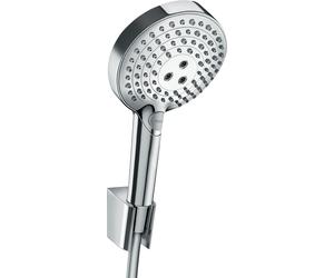 Juego de soportes de ducha Raindance Select S de mano 120 3jet PowderRain con ducha de 125 cm, cromado, 27669000