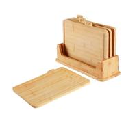 Juego de tablas de cortar, bandeja grande para jugo de carne, pescado y pan | Juego de tablas de cortar seguras para salchichas, queso, pan y pescado para el hogar en la cocina en el mostrador de la
