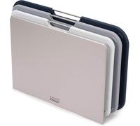 Joseph Joseph Tablas de cortar Nest 3 piezas apilables para carne, pescado y verduras Gris