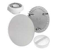Juego de Tapa y Filtro de Pelo para desagüe de Ducha, Ø 115 mm, Compatible con Juego de desagüe Viega Tempoplex a Partir del año de fabricación 2006