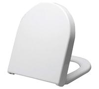 Juego de tapas de inodoro para Duravit Starck 3, Duroplast, con sistema de cierre suave, color blanco