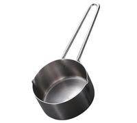 Juego de Tazas Medidoras de Acero Inoxidable, Plata, Cocina | Superficie Lisa, Mango de Longitud Adecuada, Alcance de Fondo de Jarra, para Restaurantes y Té