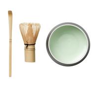 Juego de té matcha CAFE KITSUNÉ, juego de 3 piezas, beige, Printworks