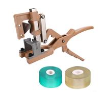 Juego de tijeras de injerto SK5 y aleación de aluminio para ramas de 8-20 mm, mango ergonómico antideslizante, incluye 2 rollos de cinta de injerto para árboles frutales y flores
