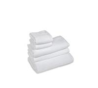 Juego de Toallas de baño de Rizo 100% algodón, 2 Caras 60 x 100 + 2 Invitados 40 x 60 + 1 Toalla de 90 x 140 cm, Paquete de 5 Unidades, 450 g/m² Doble retorcido, Ideales para B&B y hoteles
