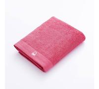 Juego de Toallas de Baño Premium 100% Algodón: Toalla de Baño 90x150cm en Color Rosa - Suave, Absorbente y Secado rápido Core Benetton