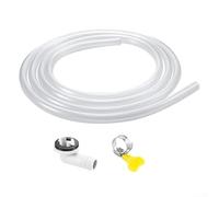 Juego de tubos de drenaje portátiles de 90 cm, manguera flexible con adaptador para extracción de condensado de sistema dividido (traje de 6 pies)