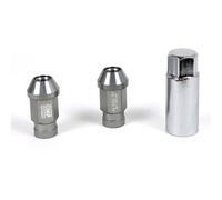 Juego de tuercas para radios OMP, rosca M14, con cono cónico, para llave SW19