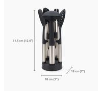 Juego de utensilios de acero inoxidable joseph joseph elevate fusion,