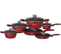 Juego de utensilios de cocina de 10 piezas, juego de ollas para inducción, juego de ollas, sartén antiadherente