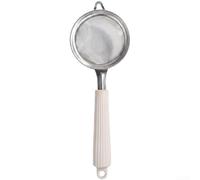 Juego de utensilios de cocina multiusos de acero inoxidable con asas de silicona antideslizantes para cocinar en casa y hornear esenciales (D)