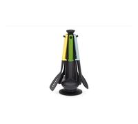Juego de utensilios joseph joseph duo de 5 piezas con soporte de almac