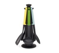 Juego de utensilios joseph joseph duo de 5 piezas con soporte de almac