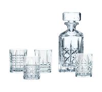 Juego de vasos de whisky y jarra de whisky HIGHLAND, 5 piezas, Nachtmann