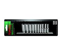 Juego de vasos TOPTUL 1/4 12 cuadrado 3/16 7/32 1/4 9/32 5/16 11/32 3/8 7/16 pulgadas