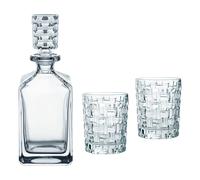Juego de whisky BOSSA NOVA, 3 piezas, Nachtmann