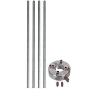 Juego Dehn De Fijación Para Varillas Terminales Laterales De Aire Al D10mm L - 819183