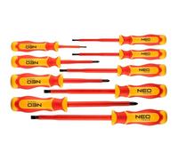 JUEGO DESTORNILLADORES 1000V, 9 PIEZAS NEO 04-143