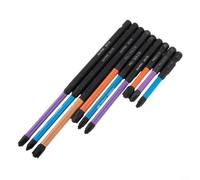 Juego Destornilladores Electricista 9pz FPH1-FPH3 para acero | para acero aleación HRC63, para tratamiento fosfatado negro, anti-óxido, 9 piezas, uso para profesional electricista