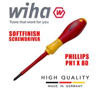 Juego Destornilladores Electricistas Wiha Phillips Aislados VDE 1000V