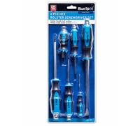 Juego Destornilladores Hexagonal Impacto Collarín Mango Magnético Tipo 6pc 12068