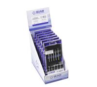 Juego Fresas Rotativas IZAR Metal Duro - 9201 - Expo 6 Sets 10 Pcs (L-F-B-C-E/D)