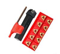 Juego Insertos Carburo 16IR AG60 Oro 10 Piezas | para acero carbono , 100mm longitud, tolerancias ajustadas, vida para útil larga, reducción costes
