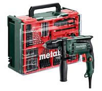 Juego Metabo SB 650 Taladro percutor 650 W 10 Nm + juego de accesorios de 78 piezas ( 600742710 )