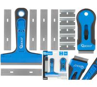Juego multifuncional de raspadores, geko, 12 piezas, herramientas vers