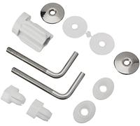 Roca Juego de bisagra para tapa de inodoro Victoria de acero 15,2×7,9×2,8 cm metálico AI0016300R