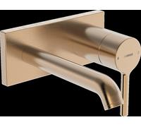Juego prefabricado HANSA HANSAVANTIS Style para mezclador de lavabo, oculto, proyección 179mm, 5480210781, Color: bronce cepillado