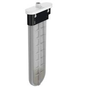 Juego prefabricado hansgrohe sBox oval, adecuado para la instalación en el borde de la bañera o en el borde del azulejo, 28020700, Color: Blanco mate