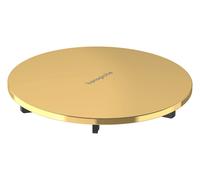 Juego prefabricado RainDrain Staro de hansgrohe Juego de desagüe para platos de ducha, 60058990, Color: Óptica Oro Pulido