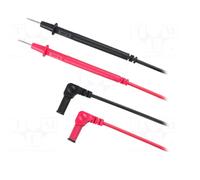 Juego puntas prueba multimetro 1kv 20a negro-rojo uni-t ut890