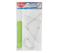 JUEGO REGLAS MAPED 4 PIEZAS + REGLA DE 20CM