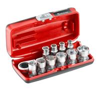 Juego vasos trinquete Facom RXPICOPB 1/4" (55-14 11 piezas)