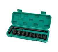 Juego Vasos Hexagonales Kit de Herramientas Multiuso de 10 Piezas