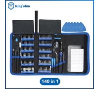 Juegos de destornilladores de precisión 140 en 1, Kits de herramientas manuales portátiles, brocas magnéticas pequeñas inalámbricas para teléfono móvil Xiaomi 140 hand tools set