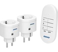 Juegos de enchufes y tomas con mando a distancia, 2+1, modelo OR-GB-439(GS), con conexión Schuko