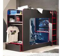 Julian Bowen Litera Impact Gaming Negra y roja