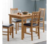 Julian Bowen Mesa de comedor extensible Coxmoor, roble