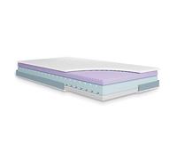 Julius Zöllner Multiflow Junior - Colchón Juvenil, núcleo de Espuma fría de Tres Capas para una Mayor Comodidad al Dormir, Certificado Öko-Tex Standard 100, Fabricado en Alemania,