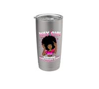 July Girl Living My Best Life Womens Funny Birthday Vaso térmico de acero inoxidable de doble pared