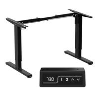 JUMMICO Estructura Mesa Elevable, Mesa Eléctrica Inteligente Ajustable en Altura con 3 Funciones de Memoria, Compatible con Superficies de 100-160 cm y Capacidad de Carga de 70 Kg