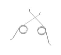 JUMPLAWN 2piezas Unidades Muelles Torsionales para Tapa Cubo Basura Acero Inoxidable Resistente Recambio para Pedal y Tapa Cubo Basura Muelle para Pedal Fácil Instalación y Durabilidad
